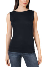 Load image into Gallery viewer, EGI ® Luxury Merino Wool Silk (85% Wool 15% Silk) Tank Top. Proudly Made in Italy.(1401)