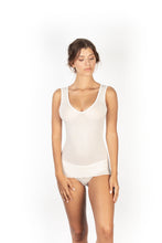 Load image into Gallery viewer, EGI Luxury Wool Silk V-Neck Tank Top. Proudly Made in Italy.