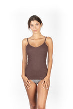 Load image into Gallery viewer, BASIC COTTON Free Spirit Premium Quality 100% Cotton Women&#39;s Spaghetti Straps Top Made in Italy