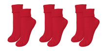 Load image into Gallery viewer, tittimitti®100% Organic Combed Cotton Luxury Women&#39;s Socks 3-Pack. Made in Italy.