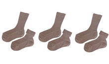 Load image into Gallery viewer, tittimitti® 100% Organic Cotton Kid&#39;s Socks (3-Pack) – Made in Italy, Unisex, Soft &amp; Breathable for Boys &amp; Girls.