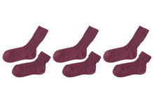 Load image into Gallery viewer, tittimitti® 100% Organic Cotton Kids Socks (3-Pack) – Made in Italy, Unisex, Soft &amp; Breathable for Boys &amp; Girls.