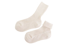 Load image into Gallery viewer, TITTIMITTI Kids Socks – 100% Organic Cotton Yarn from Italy | Undyed &amp; Unbleached, GOTS Certified, Made in Italy (Sizes 1–8 Years)