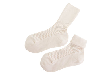 TITTIMITTI Kids Socks – 100% Organic Cotton Yarn from Italy | Undyed & Unbleached, GOTS Certified, Made in Italy (Sizes 1–8 Years)