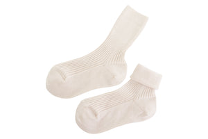 TITTIMITTI Kids Socks – 100% Organic Cotton Yarn from Italy | Undyed & Unbleached, GOTS Certified, Made in Italy (Sizes 1–8 Years)