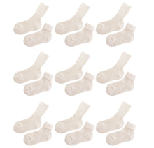 Load image into Gallery viewer, TITTIMITTI Kids Socks – 100% Organic Cotton Yarn from Italy | Undyed &amp; Unbleached, GOTS Certified, Made in Italy (Sizes 1–8 Years)