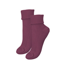 Load image into Gallery viewer, tittimitti® 100% Organic Combed Cotton Women&#39;s Socks. 1 Pair. Made in Italy.