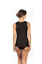 Load image into Gallery viewer, EGi Luxury Merino Wool Silk Wide Strap Tank Top. Proudly Made in Italy (141)