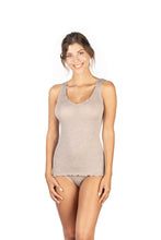 Load image into Gallery viewer, EGi Luxury Wool Silk V-Neck Tank Top. Proudly Made in Italy.