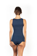 Load image into Gallery viewer, EGI Exclusive Women&#39;s Merino Wool Blend Lace-Trimmed Camisole. Proudly Made in Italy (305)