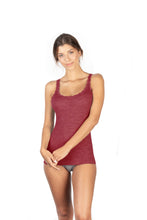 Load image into Gallery viewer, EGI Exclusive Women&#39;s Merino Wool Blend Lace-Trimmed Camisole. Proudly Made in Italy (305)