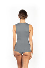 Load image into Gallery viewer, EGI Exclusive Women&#39;s Merino Wool Blend Lace-Trimmed Tank Top. Proudly Made in Italy (309)