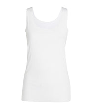 Load image into Gallery viewer, EGI Luxury Cotton Underwear Invisible Seamless Clean-Cut Scoop Neck Tank. Made in Italy.