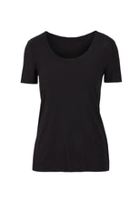 Load image into Gallery viewer, EGI Luxury Cotton Underwear Invisible Seamless Clean-Cut Scoop Neck T-Shirt. Made in Italy.
