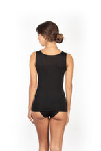 Load image into Gallery viewer, Mare Luxury Merino Wool Blend Women&#39;s Lace -Trimmed Tank Top (S - XXL). Proudly Made in Italy.