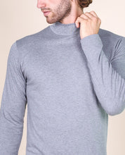 Load image into Gallery viewer, BASIC COTTON Free Spirit Premium Quality 100% Brushed/Fleece Cotton Men&#39;s Turtleneck Made in Italy