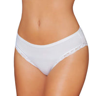 Load image into Gallery viewer, EGI Luxury Modal Women&#39;s Lace-Trimmed Briefs Panties. Proudly Made in Italy.(1125)
