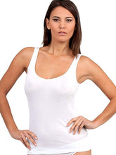 Load image into Gallery viewer, EGI Luxury 100%&quot; Filo di Scozia Cotton Women&#39;s Tank(S - XXXL). Proudly Made in Italy.