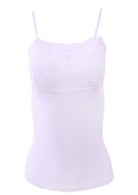 Load image into Gallery viewer, EGI Luxury Modal Women&#39;s Lace-Trimmed Camisole. Proudly Made in Italy.