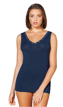 Load image into Gallery viewer, EGI Luxury Modal Women&#39;s Lace-Trimmed Camisole. Proudly Made in Italy.(1121)