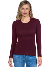 Load image into Gallery viewer, BASIC COTTON Free Spirit Premium Quality 100% Brushed Cotton/Fleece Long Sleeved Made in Italy