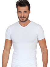 Load image into Gallery viewer, EGI Luxury Modal Men&#39;s V-Neck T-Shirt. Proudly Made in Italy.