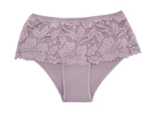 Load image into Gallery viewer, EGI Luxury Modal Women&#39;s Lace-Trimmed Briefs Panties. Proudly Made in Italy.(1153)