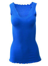 Load image into Gallery viewer, BASIC COTTON Free Spirit Premium Quality 100% Cotton Women&#39;s Tank Top. Proudly Made in Italy.