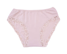 Load image into Gallery viewer, EGI Luxury Modal Women&#39;s Lace-Trimmed Briefs Panties. Proudly Made in Italy.(1125)