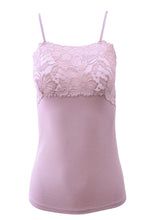 Load image into Gallery viewer, EGI Luxury Modal Women&#39;s Lace-Trimmed Camisole. Proudly Made in Italy.