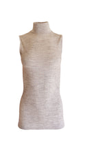 Load image into Gallery viewer, EGI Exclusive Collections Merino Wool Blend Mock Neck Sleeveless Top. Proudly Made in Italy (8208)
