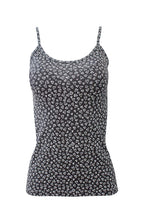 Load image into Gallery viewer, BASIC COTTON Free Spirit Premium Quality Cotton Women&#39;s Print Camisole. Proudly Made in Italy.