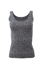 Load image into Gallery viewer, BASIC COTTON Free Spirit Premium Quality Cotton Women&#39;s Print Tank Top. Proudly Made in Italy.