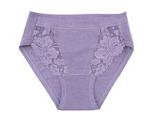 Load image into Gallery viewer, EGI Luxury Modal Women&#39;s Lace-Trimmed Briefs Panties. Proudly Made in Italy.(714)