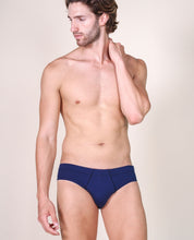 Load image into Gallery viewer, BASIC COTTON Premium Quality Italian Underwear Cotton Men&#39;s Briefs Without Fly. Proudly Made in Italy.