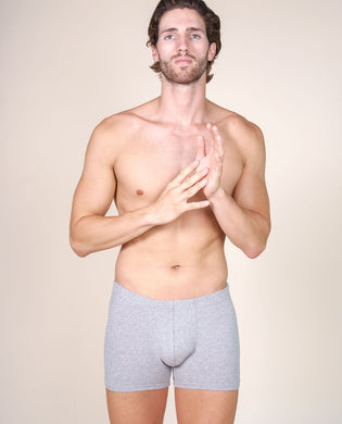 BASIC COTTON Premium Quality Italian Underwear Cotton Men's Boxers Without Fly. Proudly Made in Italy.