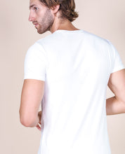 Load image into Gallery viewer, BASIC COTTON Free Spirit Premium Quality 100% Cotton Men&#39;s Crew Neck T-Shirt. Proudly Made in Italy.