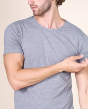 Load image into Gallery viewer, BASIC COTTON Free Spirit Premium Quality 100% Cotton Men&#39;s Crew Neck T-Shirt. Proudly Made in Italy.