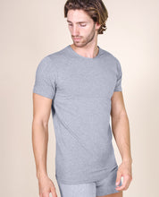 Load image into Gallery viewer, BASIC COTTON Free Spirit Premium Quality 100% Cotton Men&#39;s Crew Neck T-Shirt. Proudly Made in Italy.