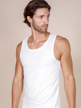 Load image into Gallery viewer, BASIC COTTON Free Spirit Premium Quality Cotton Men&#39;s Muscle Tank Top. Proudly Made in Italy (987)