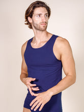 Load image into Gallery viewer, BASIC COTTON Free Spirit Premium Quality Cotton Men&#39;s Muscle Tank Top. Proudly Made in Italy (987)