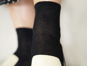 tittimitti 100% Organic Mercerized Cotton "Filo di Scozia" Women's Socks 1 Pair. Made in Italy