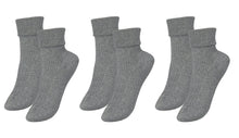 Load image into Gallery viewer, tittimitti®100% Organic Combed Cotton Luxury Women&#39;s Socks 3-Pack. Made in Italy.