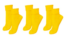 Load image into Gallery viewer, tittimitti®100% Organic Combed Cotton Luxury Women&#39;s Socks 3-Pack. Made in Italy.