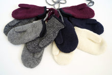 Load image into Gallery viewer, tittimitti® 100% Virgin Wool Baby Toddler Kids Thumbed Mittens OEKO-TEX Standard 100