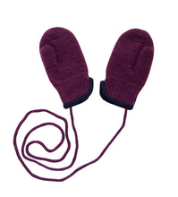 Load image into Gallery viewer, tittimitti® 100% Virgin Wool Baby Toddler Kids Thumbed Mittens OEKO-TEX Standard 100
