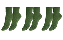 Load image into Gallery viewer, tittimitti®100% Organic Combed Cotton Luxury Women&#39;s Socks 3-Pack. Made in Italy.