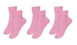 tittimitti®100% Organic Combed Cotton Luxury Women's Socks 3-Pack. Made in Italy.