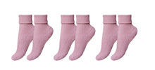 Load image into Gallery viewer, tittimitti®100% Organic Combed Cotton Luxury Women&#39;s Socks 3-Pack. Made in Italy.