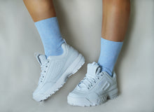 Load image into Gallery viewer, tittimitti®100% Organic Combed Cotton Luxury Women&#39;s Socks 3-Pack. Made in Italy.